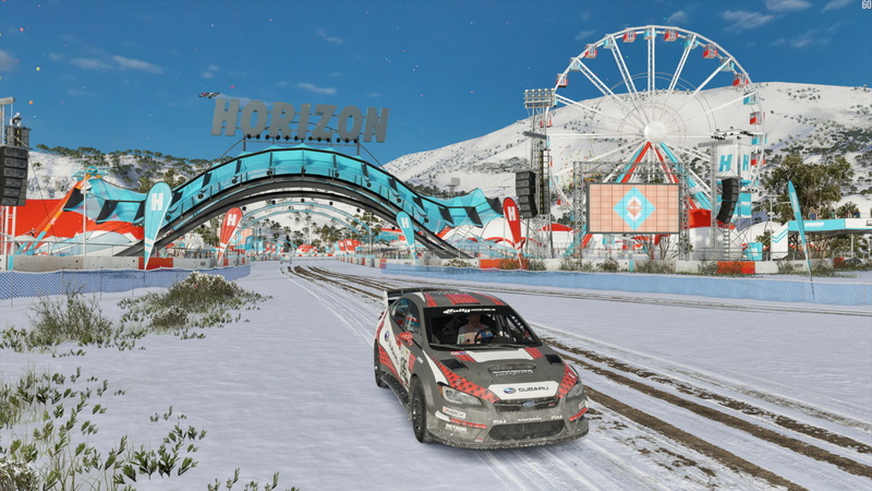 day, Microsoft, forza horizon 3, ferris wheel, outdoors, amusement park, no people, amusement park ride, racing, Forza, building exterior, water, snow