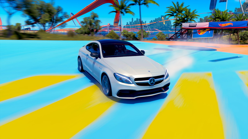 day, 1080P, architecture, tropical climate, Microsoft, mode of transportation, racing, Master Race, tree, forza horizon 3, built structure, palm tree