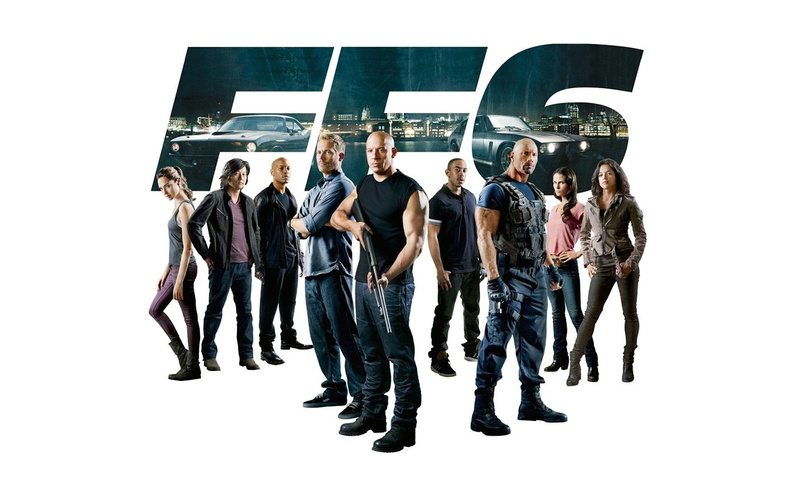 women, white background, crowd, Movie, Michelle Rodriguez, Han (Fast and Furious), Sung Kang, Fast and Furious, studio shot, 1080P, adult, young men