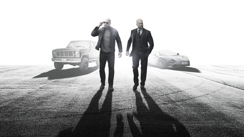 Dwayne Johnson, Jason Statham, Fast and Furious Presents: Hobbs and Shaw, Deckard Shaw, Fast and Furious, 4K, Luke Hobbs