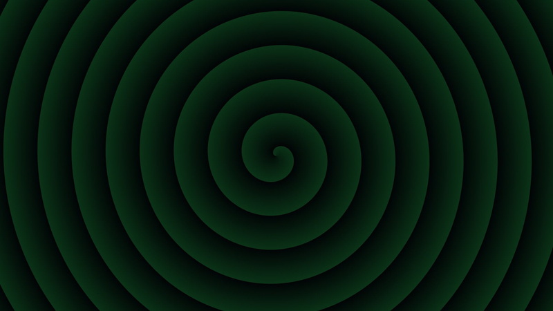 space, structure, indoors, abstract, shape, creativity, directly below, concentric, digital, 1080P, green color, geometric shape, artistic, round, design