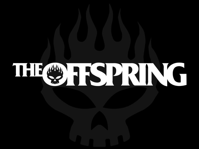 logo, western script, the offspring, black background, name, communication, 720P, offspring, design, illuminated, no people, capital letter, sign, symbol