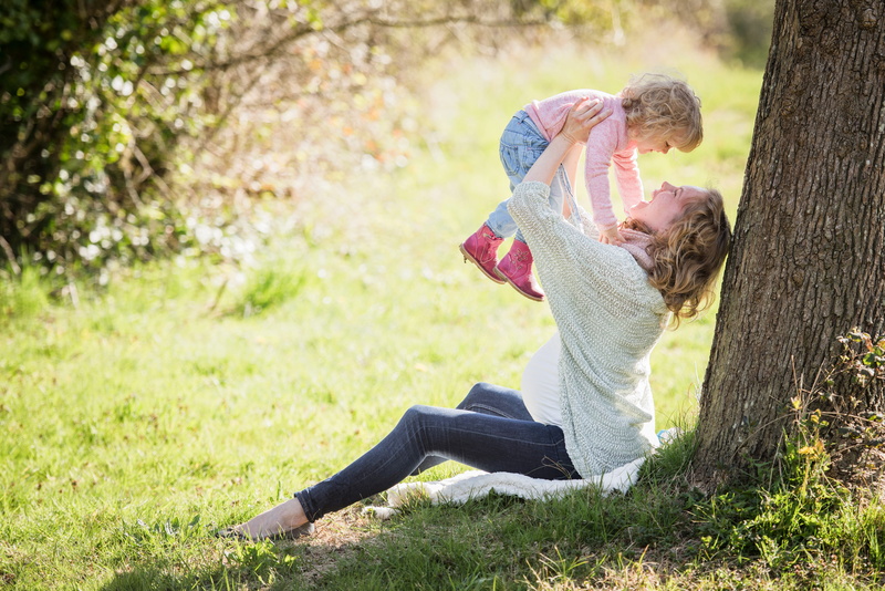 child, two people, park, people, positive emotion, tree, females, nature, offspring, toddler, mother, adult, full length, day, landscape, pregnant, grass
