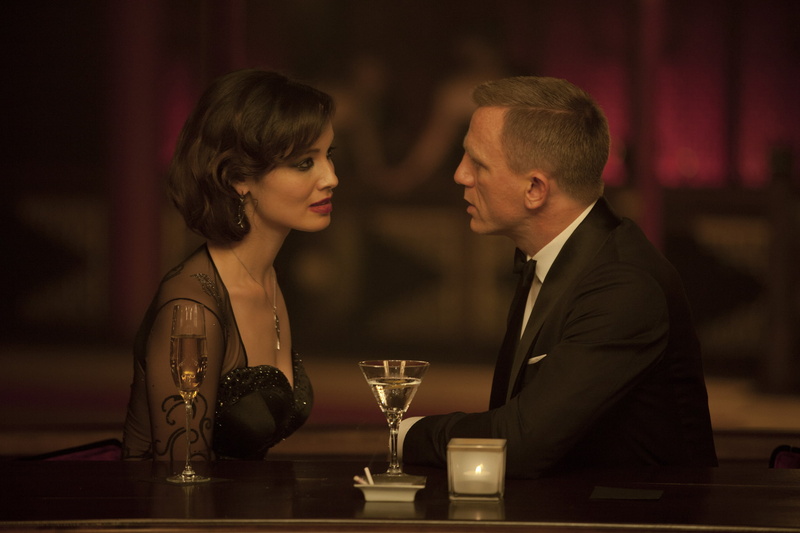 1080P, Daniel Craig, Skyfall, Bérénice Marlo, bar, 007 Coordinates " Skayfoll", Bérénice Marlohe