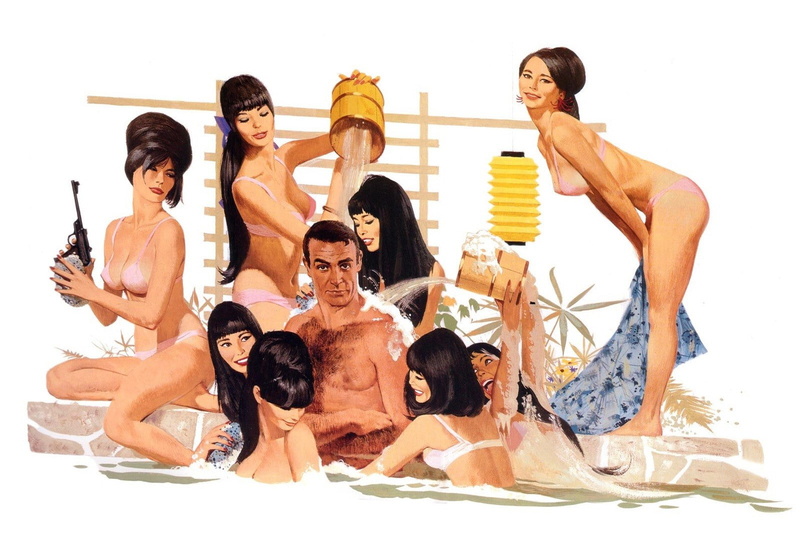 happiness, young men, smiling, teenager, emotion, people, 720P, laughing, group of people, young women, cheerful, james bond sean connery you only live twice artwork bath agent