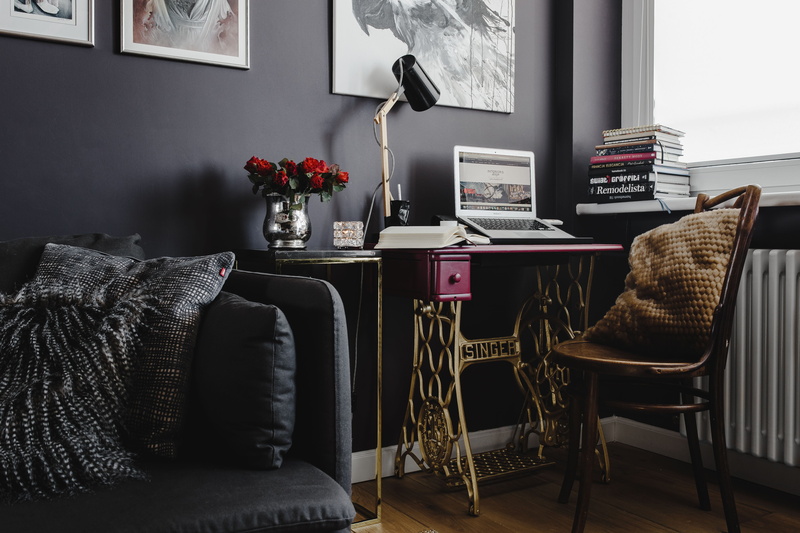 day, stylish, furniture, desk, armchair, female, pillow, workspace, home Interior, home showcase interior, decor, absence, indoors, femine, decoration