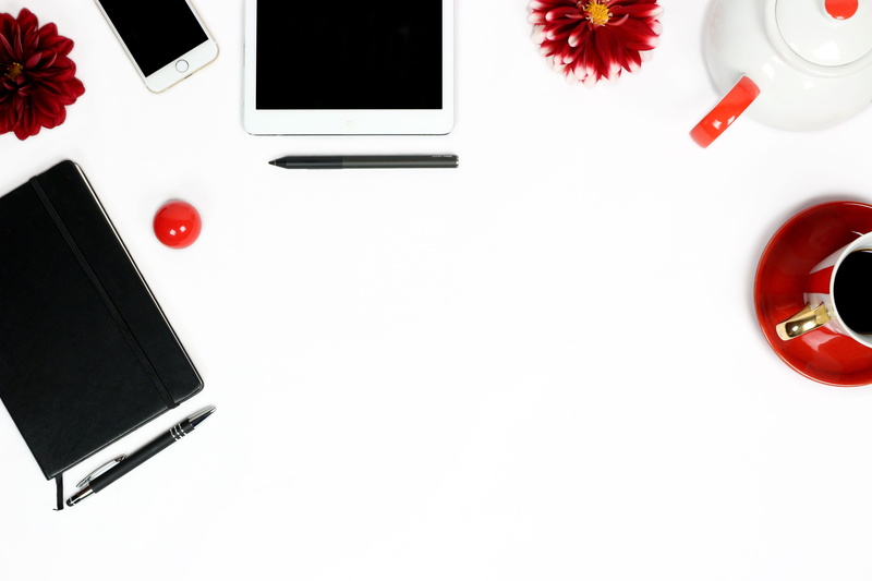 technology, woman, notebook, white color, connection, laptop, blank, coffee pot, business, white background, pen, lancer, office work, desk, indoors, computer equipment