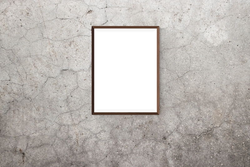paper, backgrounds, frame, blank, picture frame, gray, picture, canvas, 2K, template, poster, interior, built structure, mock, presentation, concrete