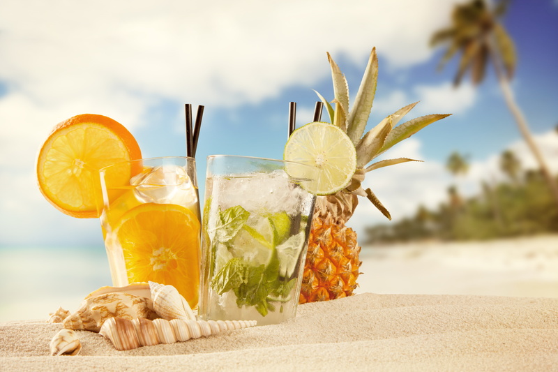 drinking, blue, nature, fruit, coastline, glasses, cold - Temperature, still life, orange, freshness, household equipment, refreshment, alcohol, food and drink