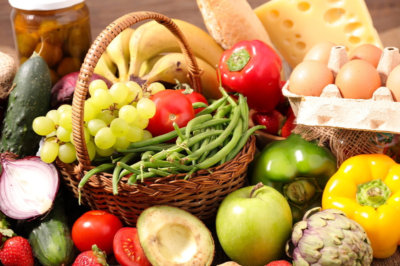 Strawberry, Cheese, Grapes, Pepper, Cucumber, Fruit, Apple, Banana, Tomato, Egg, 1080P, Vegetable, Food, Still Life