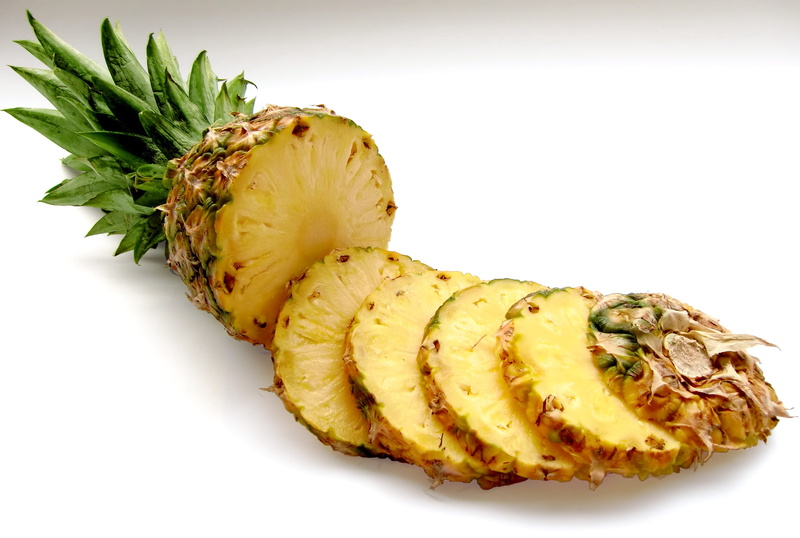 2K, white, raw food, close-up, mushroom, banana, freshness, vegetable, yummy, Pineapple, fruits And Vegetables, wellbeing, food And Drink, public domain