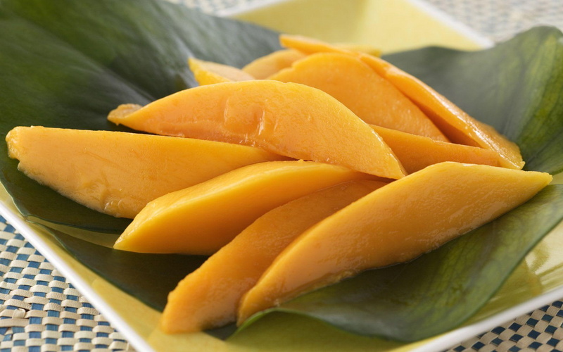 photography, fruit, slices, mango, 1920x1200, ripe, sliced, 1080P