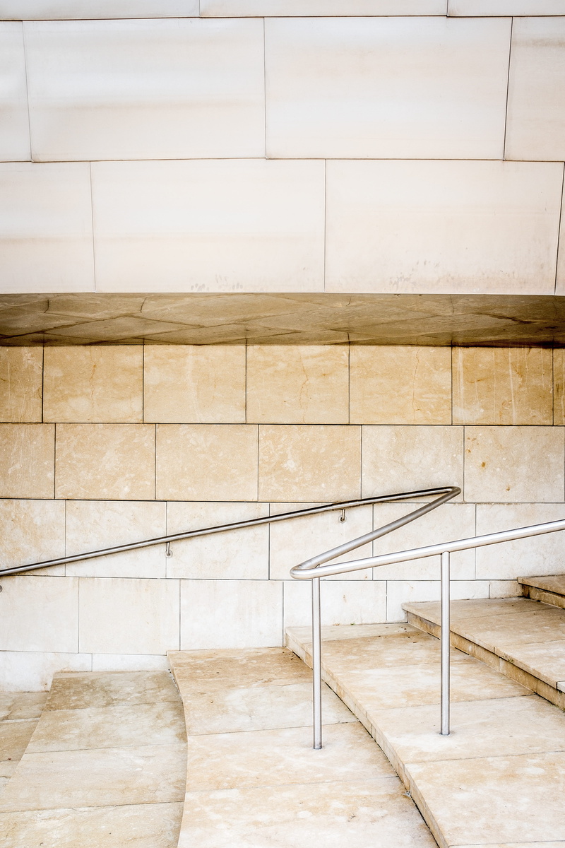 wood - material, silver, tiled floor, architecture, no people, banister, jar, modern, home interior, flooring, clothing, spain, europe, built structure