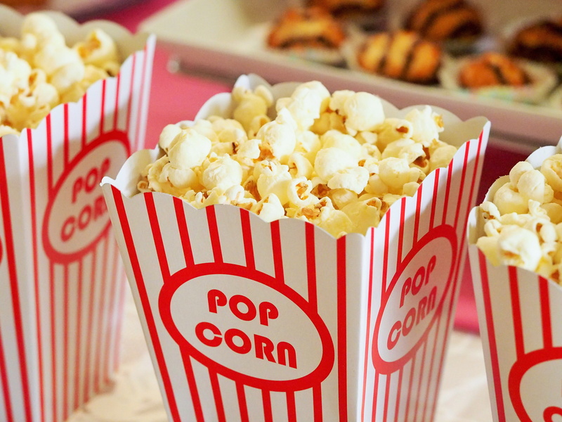 sweet food, salty popcorn, cake, red, photography, dessert, cinema, focus, freshness, popcorns, food and drink, unhealthy eating, cupcake, indoors, text