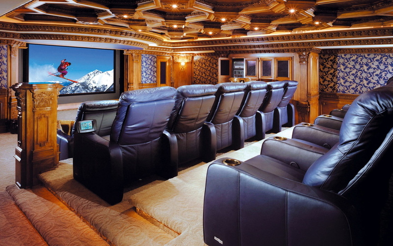 hd, home, room, theater, architecture, 1080P, chairs