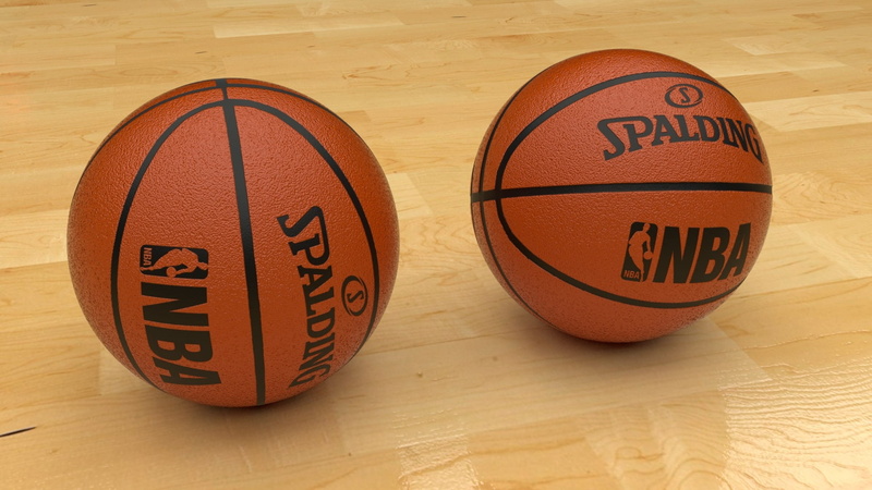 blender, girard, basketball - ball, basketball - sport, nba, flooring, two, olivier, basketball, orange color, no people, table, wood, basketballs, brown