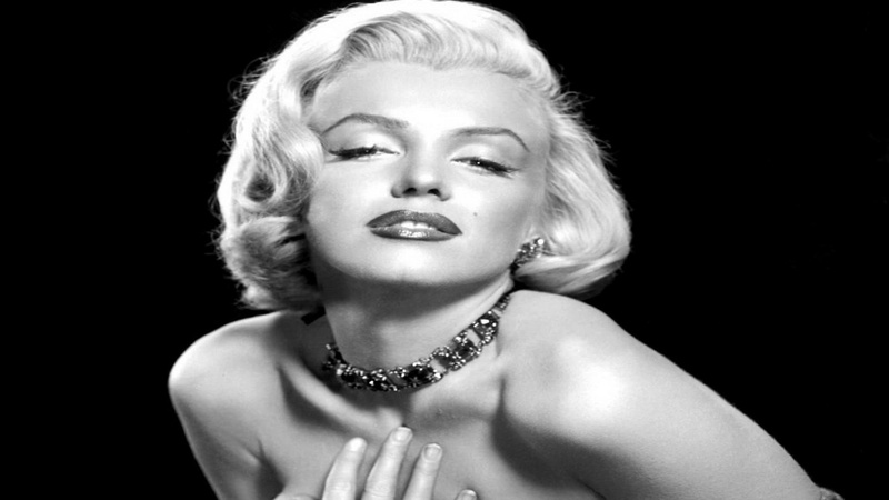 desktop, background, 1080P, black, hollywood, white, monroe, celebrity ...