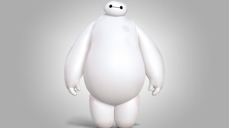Baymax, Film, big, 8K, hero, Adventure, Robot, Others, Cute, 2014, Cartoons, Movie, Big Hero 6