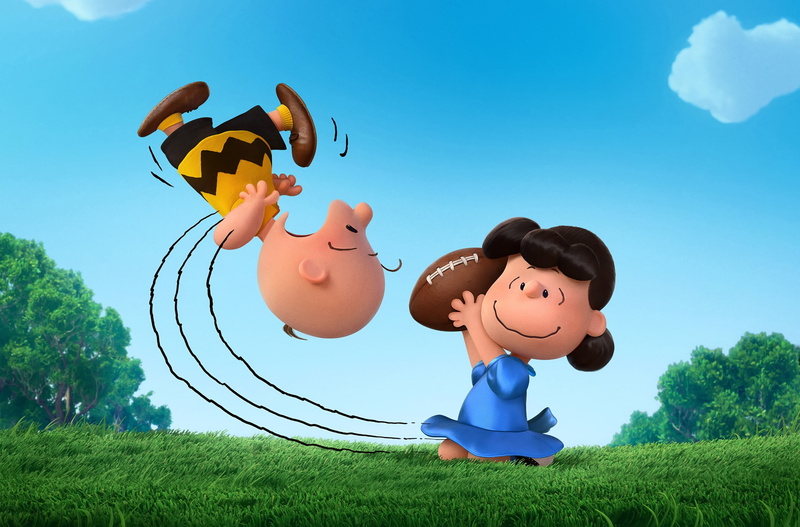 Lucy, cute, childhood, blue, sky, innocence, representation, The Peanuts Movie, males, sunlight, leisure activity, Animation, outdoors, plant, toy, child