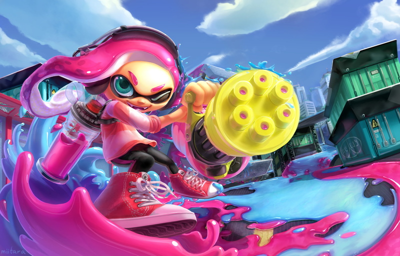 Inkling (Splatoon), 1080P, Video Game, Splatoon 2