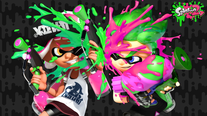Splatoon 2, one person, indoors, Nintendo Switch, headshot, 4K, leisure activity, young women, women, real people, Club Nintendo, art and craft, Nintendo