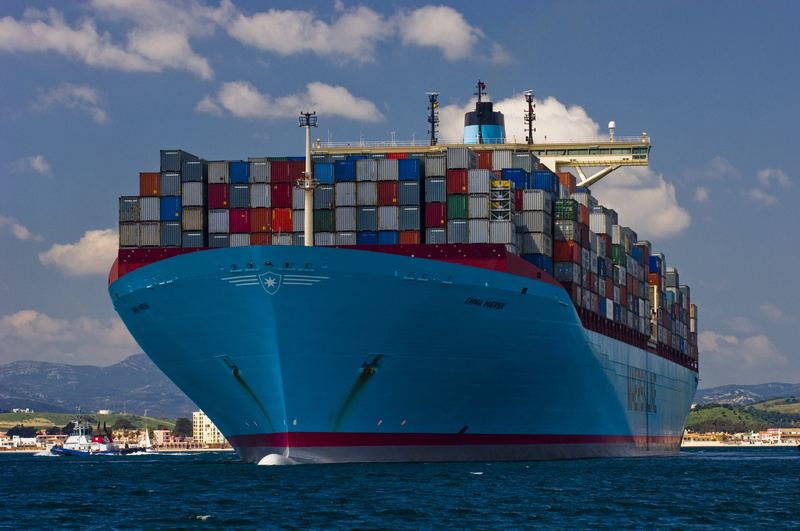 container ship, 4K, ship
