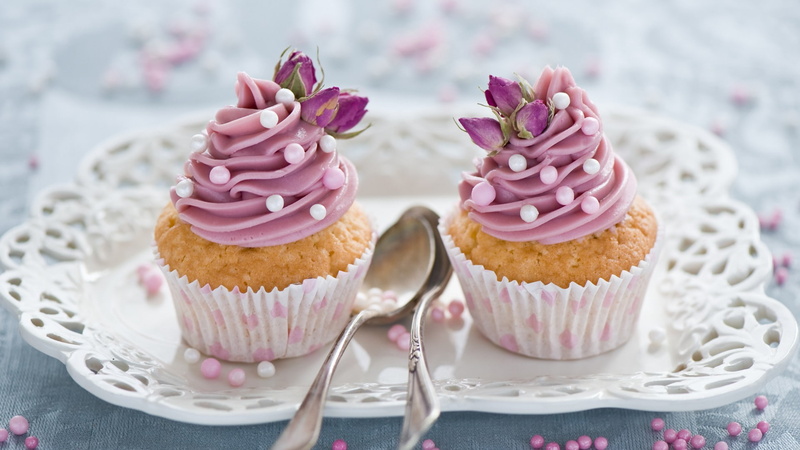 gourmet, treat, meal, ice, 1080P, cake, closeup, cupcake, colorful, dessert, diet, nutrition, pink, icing, birthday, snack, candy, cream, confectionery