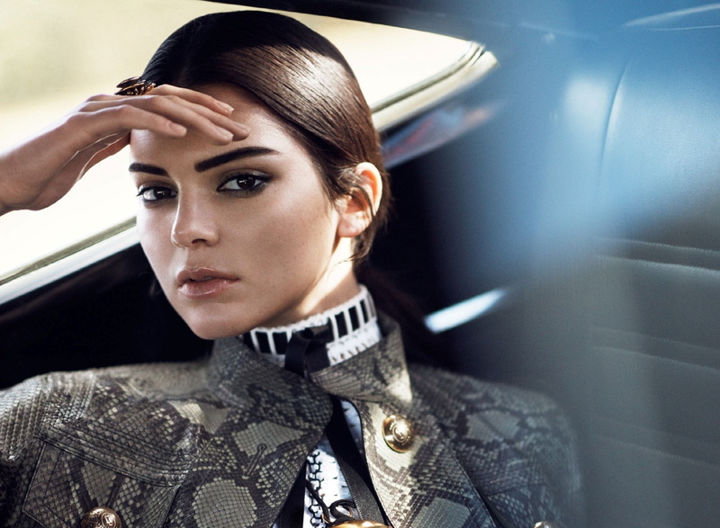 face, Kendall Jenner, women, 1080P, brunette, model