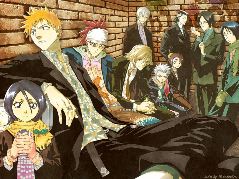 Ichimaru Gin, Kuchiki Rukia, rukia, ichigo, kurosaki ichigo, ichimaru, Kuchiki Byakuya, kuchiki, hd, toshiro, Urahara kisuke, byakuya, 720P, gin, art