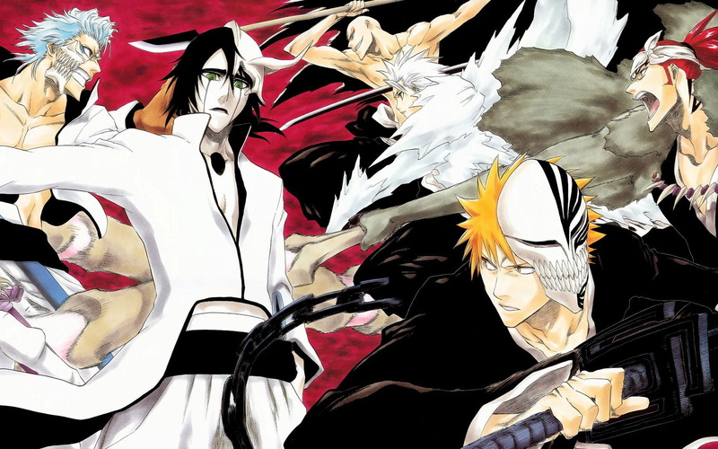 Ikkaku Madarame, Renji Abarai, Bleach, Ichigo Kurosaki, Ulquiorra Cifer, 720P, Tōshirō Hitsugaya, Grimmjow Jaegerjaquez