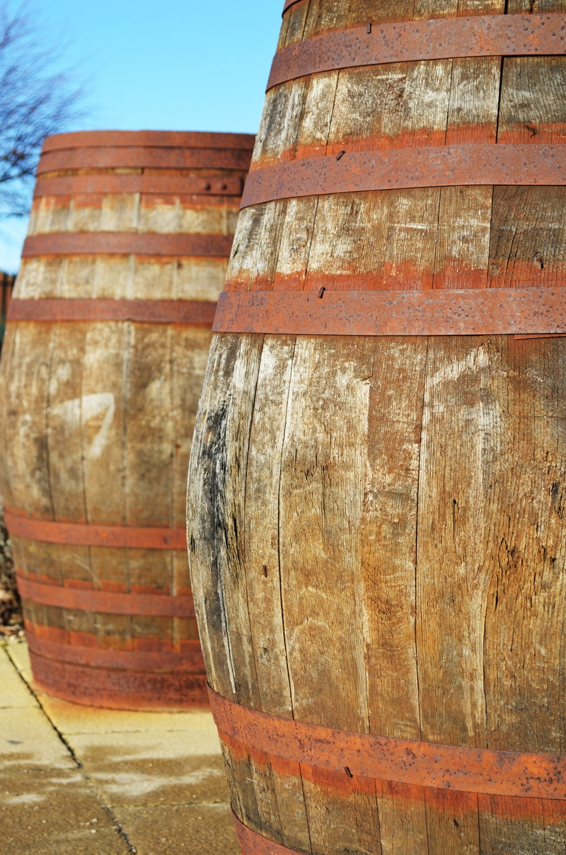 whiskey, architecture, day, 4K, alcohol, nature, barrels, outdoors, winery, barrel, no People, Decorations, craft, wall, wood - Material, wall - building feature