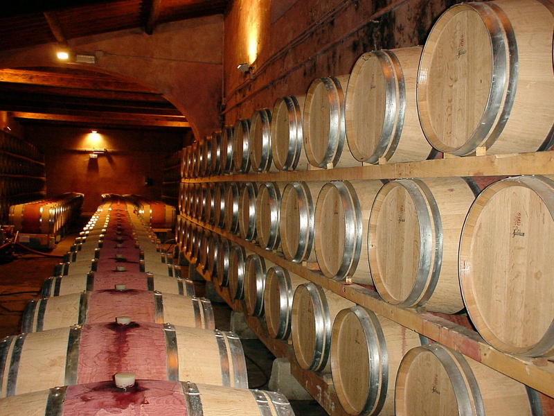 Wine Barrels, indoors, winery, wine, inside, large group of objects, order, food and drink, business, architecture, 720P, distillation, room, wood, brown