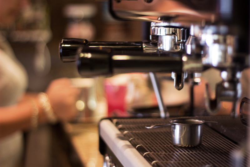 equipment, business, room, stove, machinery, counter, 4K, occupation, steel, indoors, drink, blur, woman, selective, food and drink, stainless, selective focus