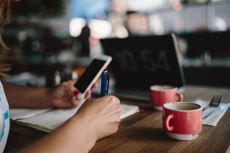 cup, woman, lifestyles, macbook, human body part, outdoors, females, coffee, office, food and drink, coffee - Drink, one Person, women, female, working