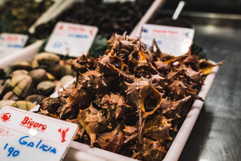 street food, animal, ready-to-eat, La Boqueria, choice, retail, still life, temptation, colorful, for sale, barcelona, spain, Barcelona Spain, boqueria