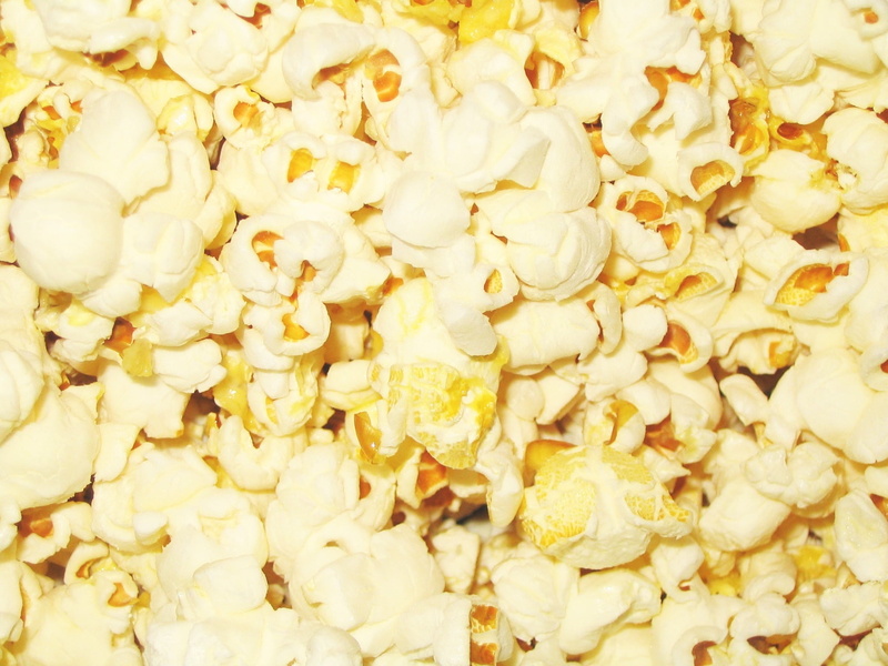 food and drink, temptation, cinema, raw food, large group of objects, corn, indoors, popcorn, high angle view, still life, white, photography, movie, wellbeing
