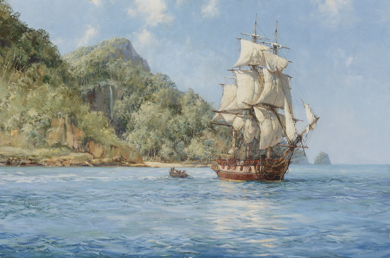 exploration, travel Destinations, passenger Ship, near, art and craft, outdoors, beauty in nature, tall Ship, travel, sea, old, tourism, passenger craft