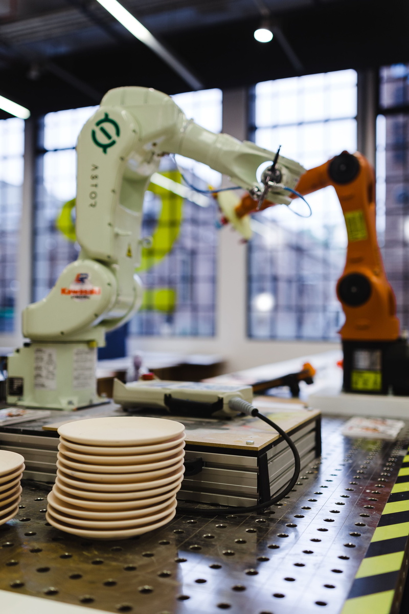 machinery, expo, industrial equipment, metal, connection, spool, Robots, electronics industry, thread, production line, industry, exhibition, machine, robotics
