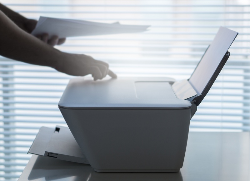communication, document, copy, using, human hand, working, workplace, desktop, scanner, button, laptop, assistant, desk, copier, connection, one person