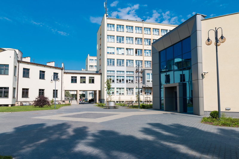 polytechnic university which, library, school, sunny, outdoors, inn, architecture, sky, street, building exterior, nature, day, building and construction