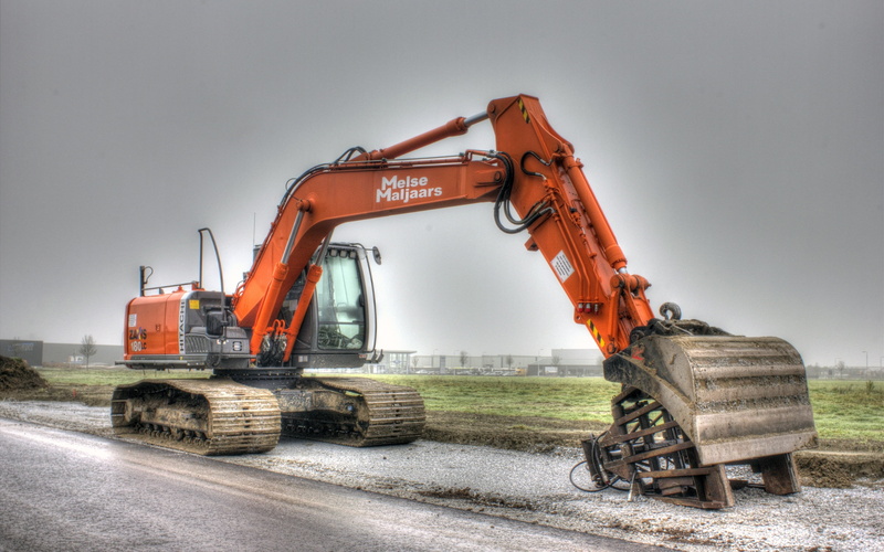 Machinery, 2K, Excavator, Construction, Hitachi