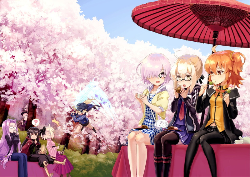 Demon archer (Fate/Grand Order), Heroine X, Fate/Grand Order, Fujimaru Ritsuka, Rider (Fate/stay night), Shielder (Fate/Grand Order), 1080P, Fate Series