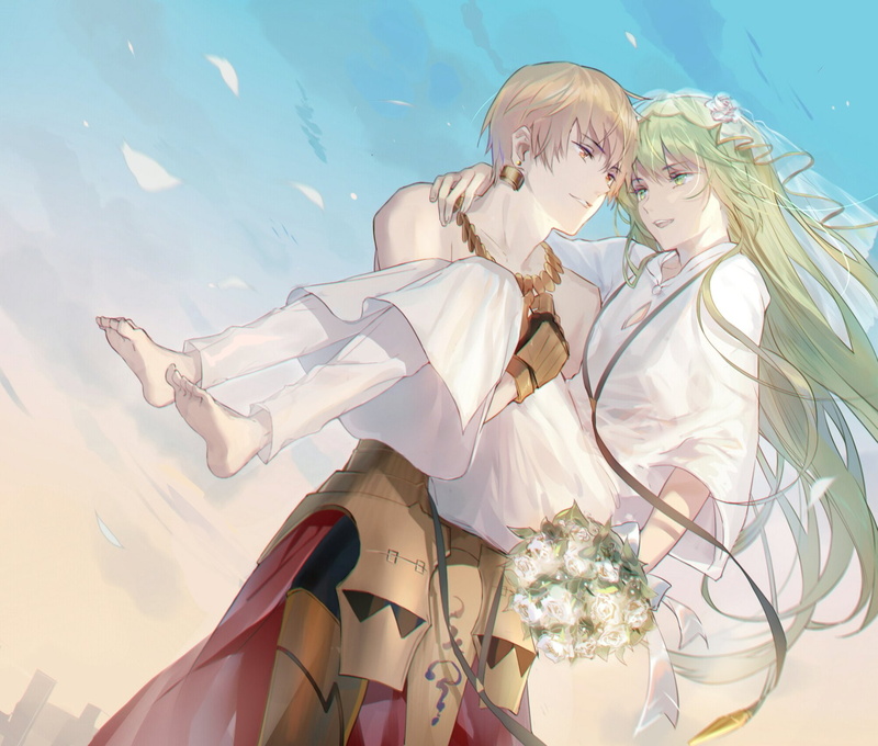 Fate Series, 1080P, Enkidu (Fate/Grand Order), Gilgamesh (Fate Series), Fate/Grand Order