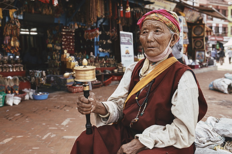 5K, bazaar, nepal, one person, traditional clothing, spirituality, religion, bead, portrait, statue, kathmandu, headband, hat, finger, shop, apparel, men