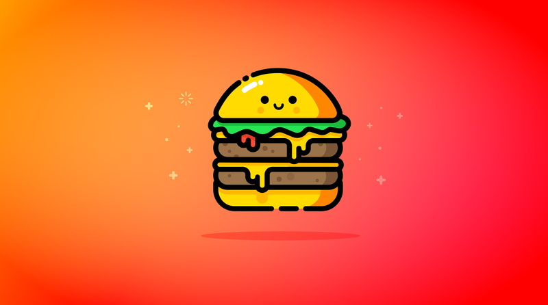 cheeseburger, Funny, red, Orange, Double, Cute, 5K, Smile