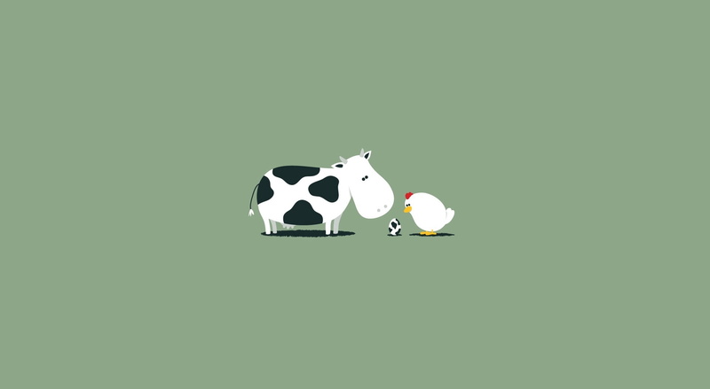 sport, black, cow, indoors, nature, soccer, cut out, Background, ball, Chicken, no people, green color, high angle view, 1080P, soccer ball, cattle, illustration