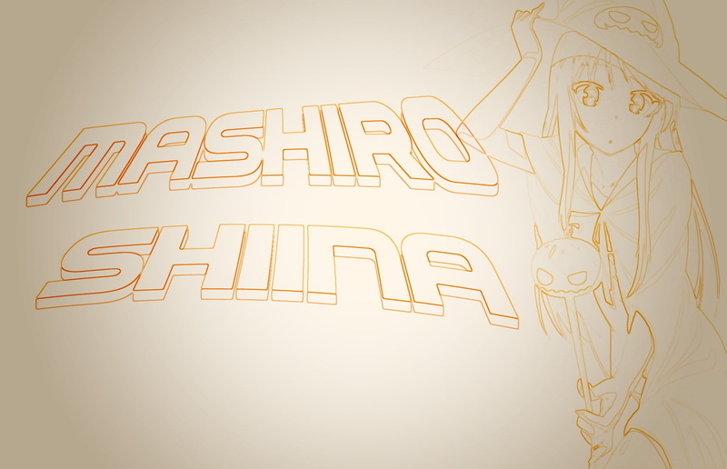 Shiina Mashiro, no people, 720P, pattern, text, vignette, western script, drawing - art product, connection, capital letter, Sakurasou no Pet na Kanojo