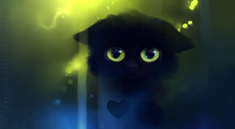 1080P, human face, close-up, Cute, domestic animals, digital composite, front view, Kitty, Beautiful, pets, Kitten, Painting, eye, portrait, looking at camera