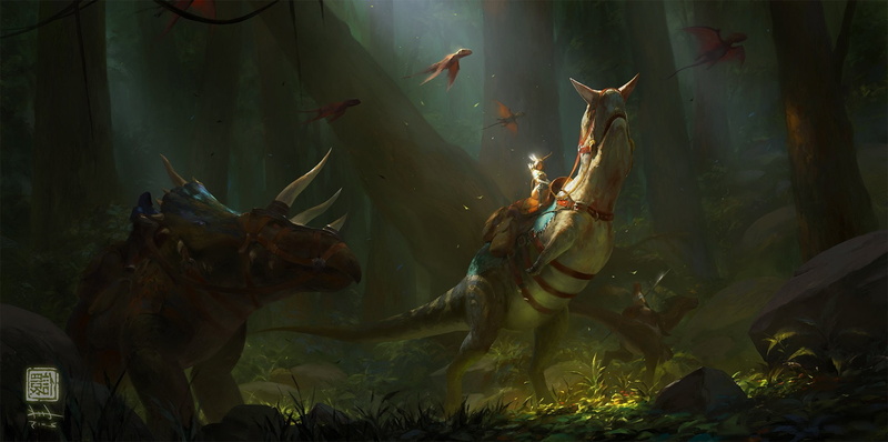 fantasy art ark survival evolved, 1080P