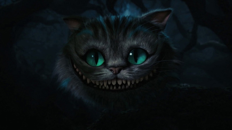 1080P, Cheshire Cat, cat, movies, Alice in Wonderland